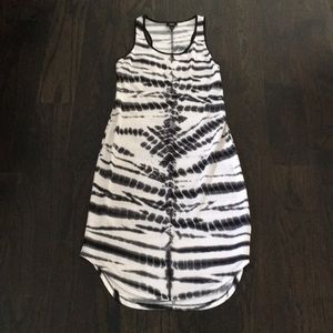 MIDI tie dye dress